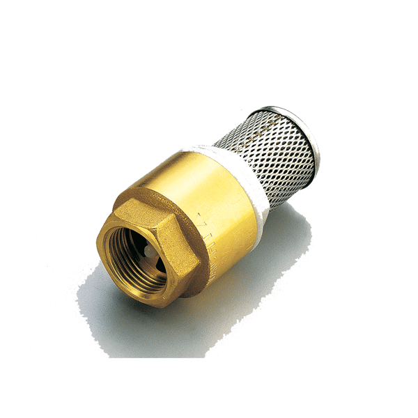 Brass Check Valve With Stainless Steel Filter