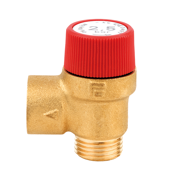 Pressure Relief valves Red Cap